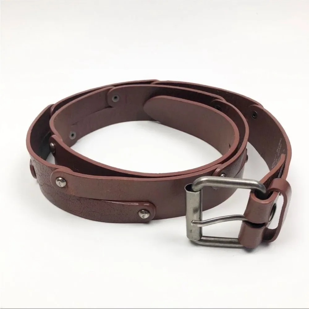 Brown‎ Leather Belt Large 39